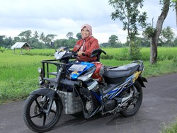 Sri Lestari, Keliling Indonesia Naik Motor Perjuangkan Hak Sesama Difabel