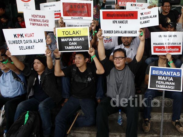 Koalisi Anti Mafia Tambang Tolak Kriminalisasi KPK