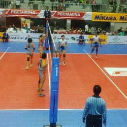 Tim Putri Jakarta PGN Popsivo dan Jakarta BNI 46 Petik Kemenangan