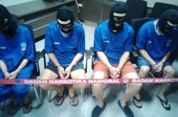 Jelang Eksekusi Mati, 4 Gembong Narkoba 49 Kg Sabu Dibekuk BNN