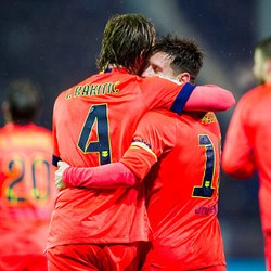 Soal Gol Sundulan Messi, Enrique: Kami Sudah Sering Melatihnya