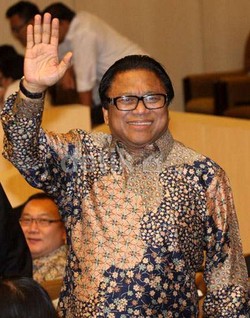 Wakil Ketua MPR Oesman Sapta akan ke Malaysia Jenguk Pilot Tim Jupiter