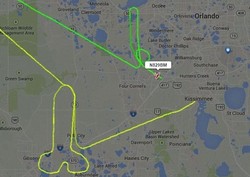 Walah, Pilot Ini Tinggalkan Jejak Mr P di GPS