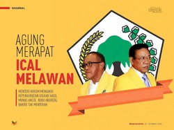 Agung Merapat, Ical Melawan