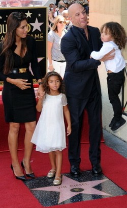 Lucu, Ini Foto Anak Ketiga Vin Diesel dan Paloma Jimenez
