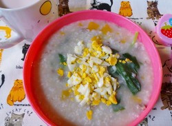 Resep Anak: Bubur Daging Telur Cincang