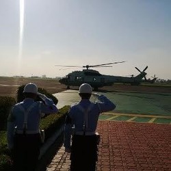 Naik Heli Super Puma, Presiden Jokowi Bertolak ke Indramayu Tinjau Banjir