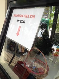 Wah! Ada Kondom Gratis di Puskesmas Pasar Rebo Jaktim