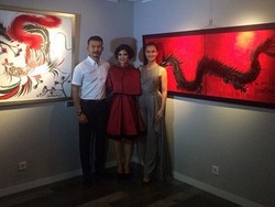 Makna Merah, Hitam, Putih di Lukisan Fira Basuki