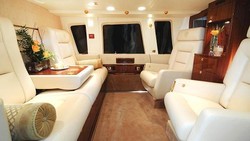 Begini Jeroan Helikopter Rp 91 Miliar Berlapis Emas