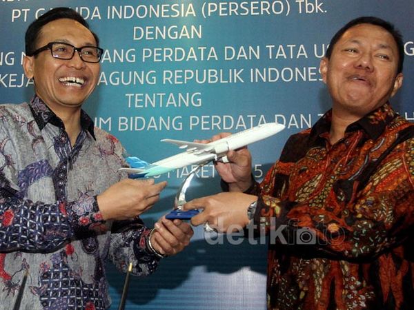 Garuda Indonesia Gandeng Jamdatun