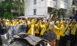 Rakyat Sudah Menderita, Gerakan Antikorupsi Lintas Kampus Coba Bangunkan Jokowi