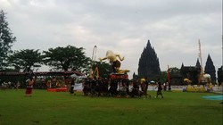 Perayaan Nyepi, Perpaduan Nuansa Bali dan Jawa Sambut Jokowi di Prambanan