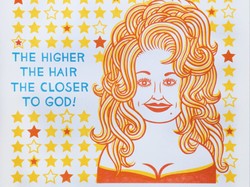 Wajah Dolly Parton versi Fans Dibuatkan Karya Seni