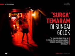 Surga Temaram di Sungai Golok