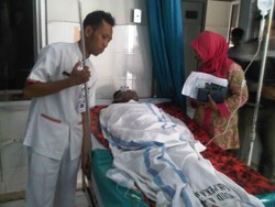 Duarrr! Kompor Gas Meledak saat Diperbaiki, 4 Orang Terluka