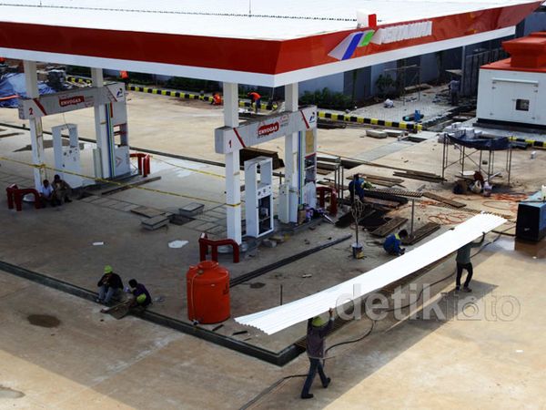 Meski Disegel, Pembangunan SPBG Ini Tetap Berlanjut