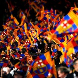Mozaik Pemain ke-12 untuk El Clasico di Camp Nou