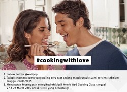 Yuk, Ikut Kuis Wolipop Berhadiah Kelas Memasak Gratis Untuk Pasangan