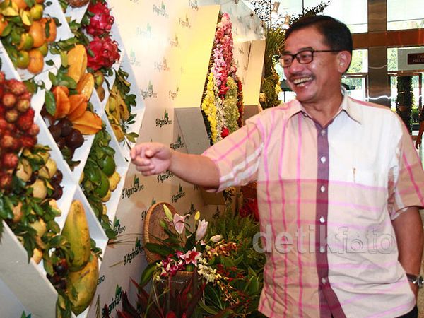 Menteri Ferry Tinjau Agrinex Expo