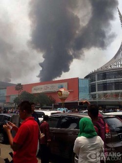 Margo City Terbakar, Lalu Lintas Jl Margonda Macet Parah