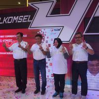 Peresmian Telkomsel 4G di Surabaya