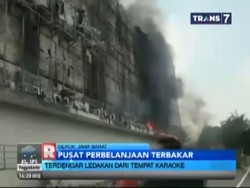 Margo City Depok Terbakar