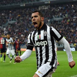 Gol Tunggal Tevez Kokohkan Juventus di Puncak Klasemen