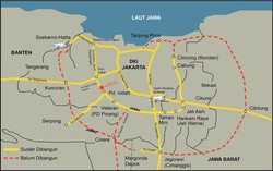 JORR 2 Cengkareng-Cilincing Solusi Kemacetan Tol JORR, Selesai Tahun 2019