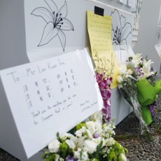 Penghormatan Terakhir Warga Singapura untuk Lee Kuan Yew