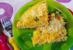 Resep Anak: Omelet Bihun Sayuran