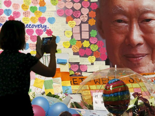 Duka untuk Lee Kuan Yew