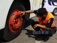 Dishub Cek Kelaikan Bus AKAP