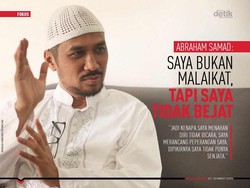 Abraham Samad: Saya Bukan Malaikat, tapi Saya Tidak Bejat