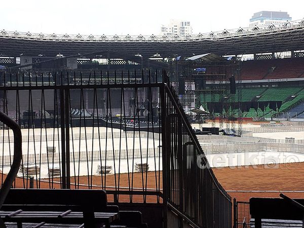 Persiapan Konser One Direction di Jakarta