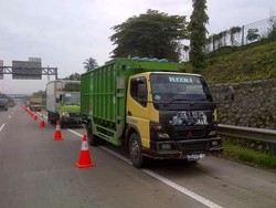 Ekor Kemacetan Berkurang Pasca Sepekan Sistem Buka Tutup Truk Tol JORR