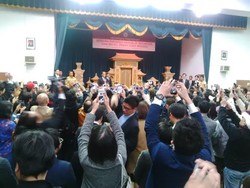 WNI Heboh Jokowi Datang ke Sekolah Republik Indonesia di Tokyo