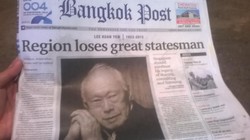 Warga Thailand Ikut Berduka Atas Wafatnya Lee Kuan Yew