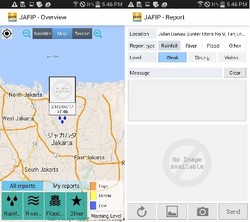 Aplikasi JAFIP Pantau Banjir Jakarta