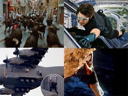 Daftar Aksi Tom Cruise Paling Edan di Film