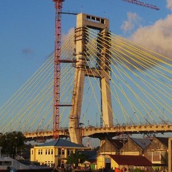 Mangkrak Nyaris 12 Tahun, Jembatan Soekarno Diresmikan Mei 2015