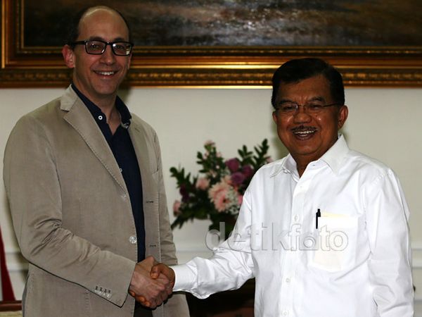 CEO Twitter Sowan ke Jusuf Kalla