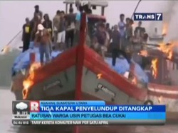 Penangkapan 3 Kapal Penyelundup Nyaris Diwarnai Bentrok dengan Warga