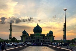 Masjid Rasa Taj Mahal di Pekanbaru