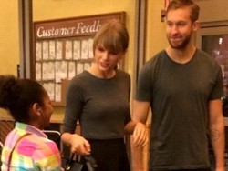 Sst... Taylor Swift Kepergok Gandengan Tangan dengan Calvin Harris