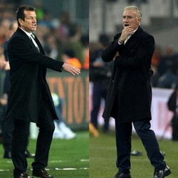 Reuni Dunga dan Deschamps di Stade de France
