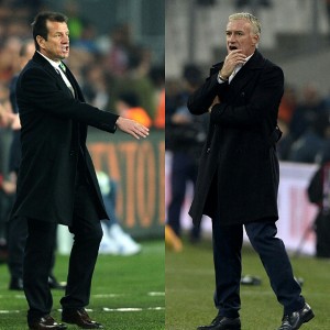 Reuni Dunga dan Deschamps di Stade de France