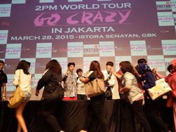 Histeria Hottest di Event High5 dengan 2PM di Jakarta