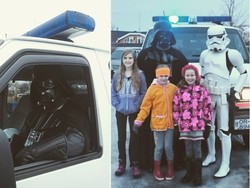 Kota Paling Aman di Dunia, Polisinya Pakai Kostum Star Wars