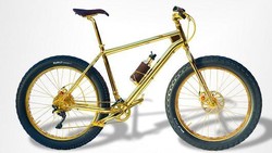 Mainan Orang Kaya, Sepeda dari Emas Ini Dijual Rp 6,5 Miliar